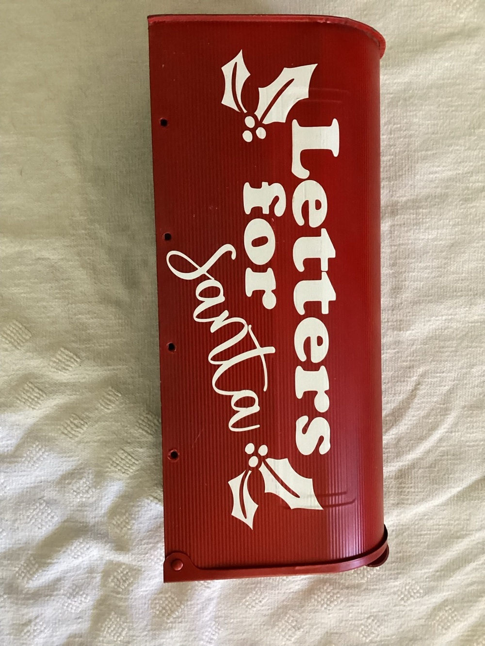 Letters for Santa full size mailbox